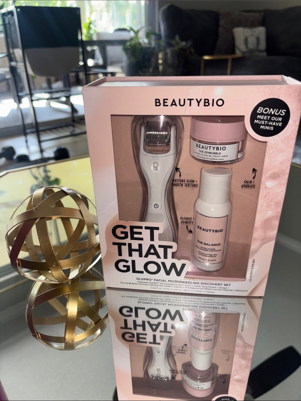 BEAUTYBIO Get That Glow Microneedling Discovery Set - Pink